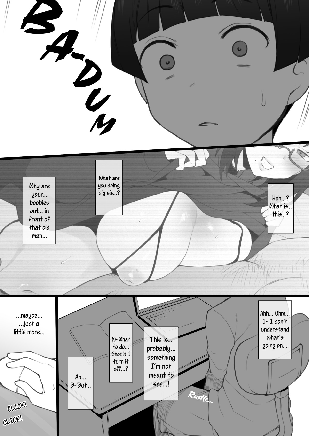 Hentai Manga Comic-On the Laptop My Beloved Big Sister Lent Me…-Read-7